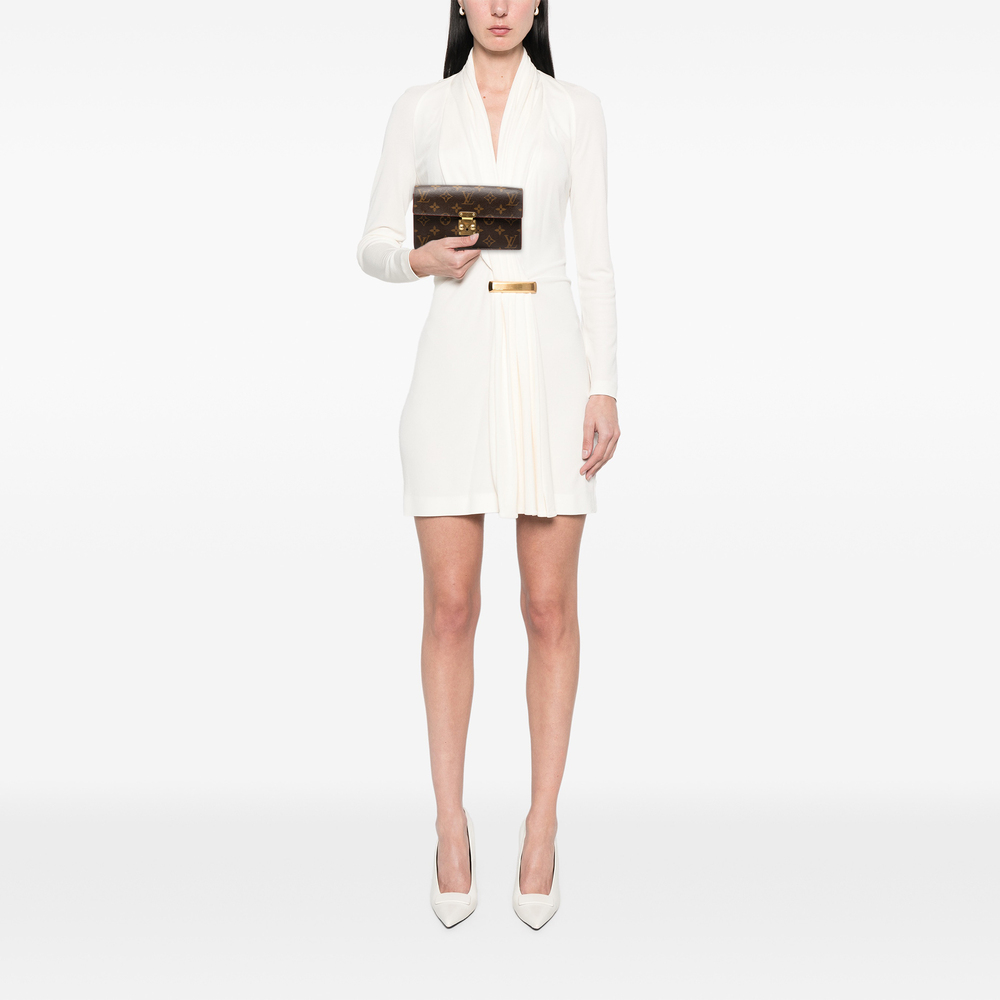 Pre-Loved Louis Vuitton Monogram S Lock Belt Pouch MM - Picture 8 of 8